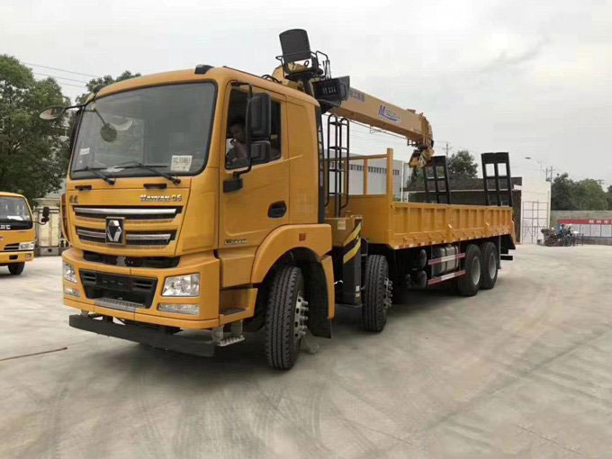 徐工吊機12噸徐工漢風隨車吊帶爬梯