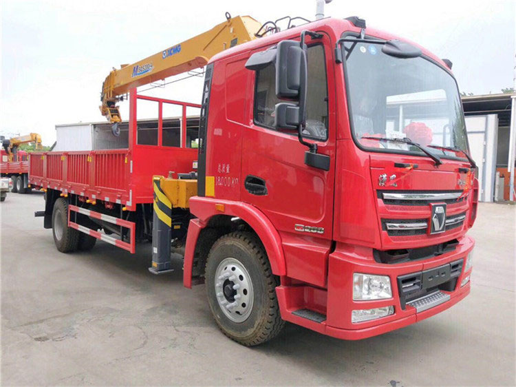 重慶渝北周總喜提徐工漢風一體化8噸隨車吊