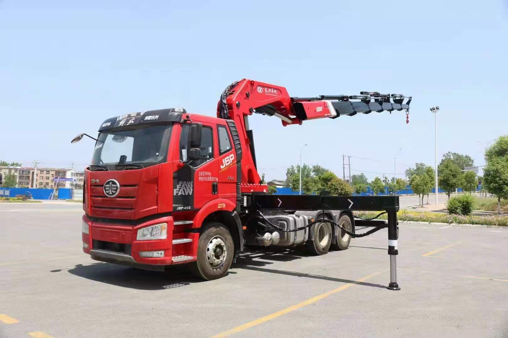 解放30噸折臂隨車吊