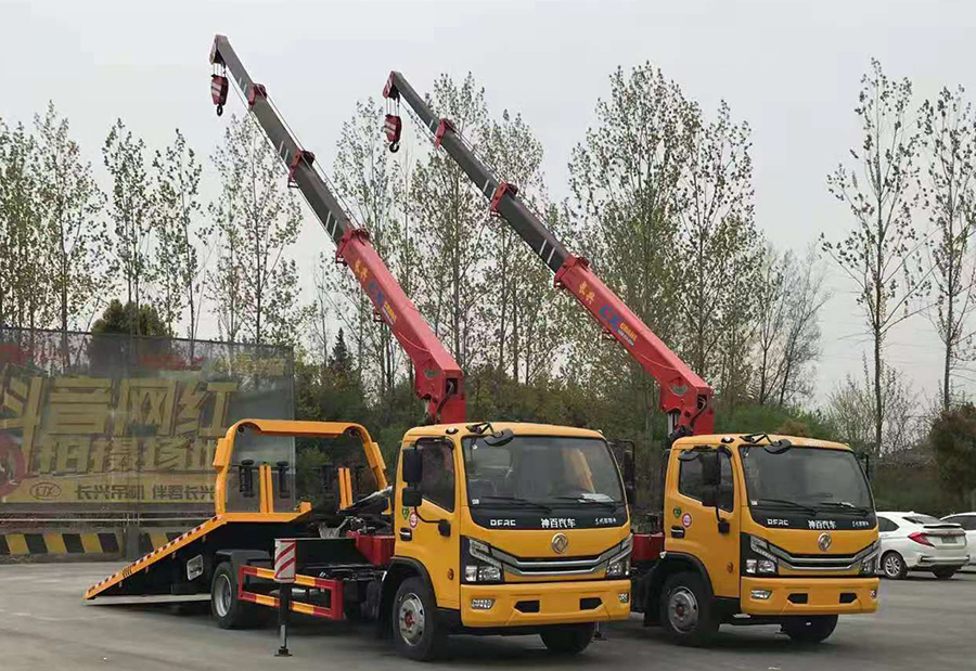 廠家解析：東風(fēng)多利卡清障隨車吊