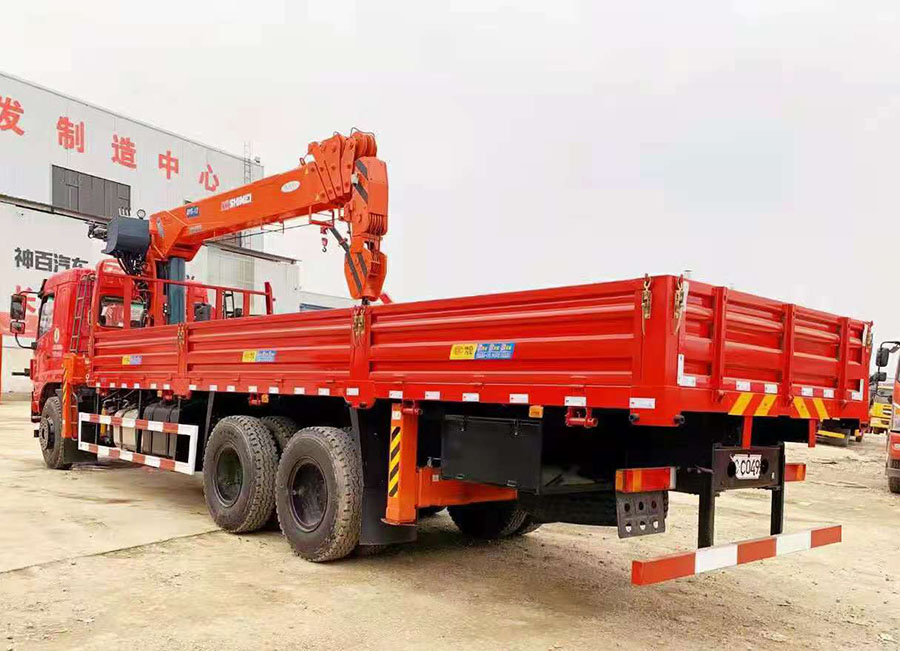 東風華神F5石煤12噸隨車吊多少錢