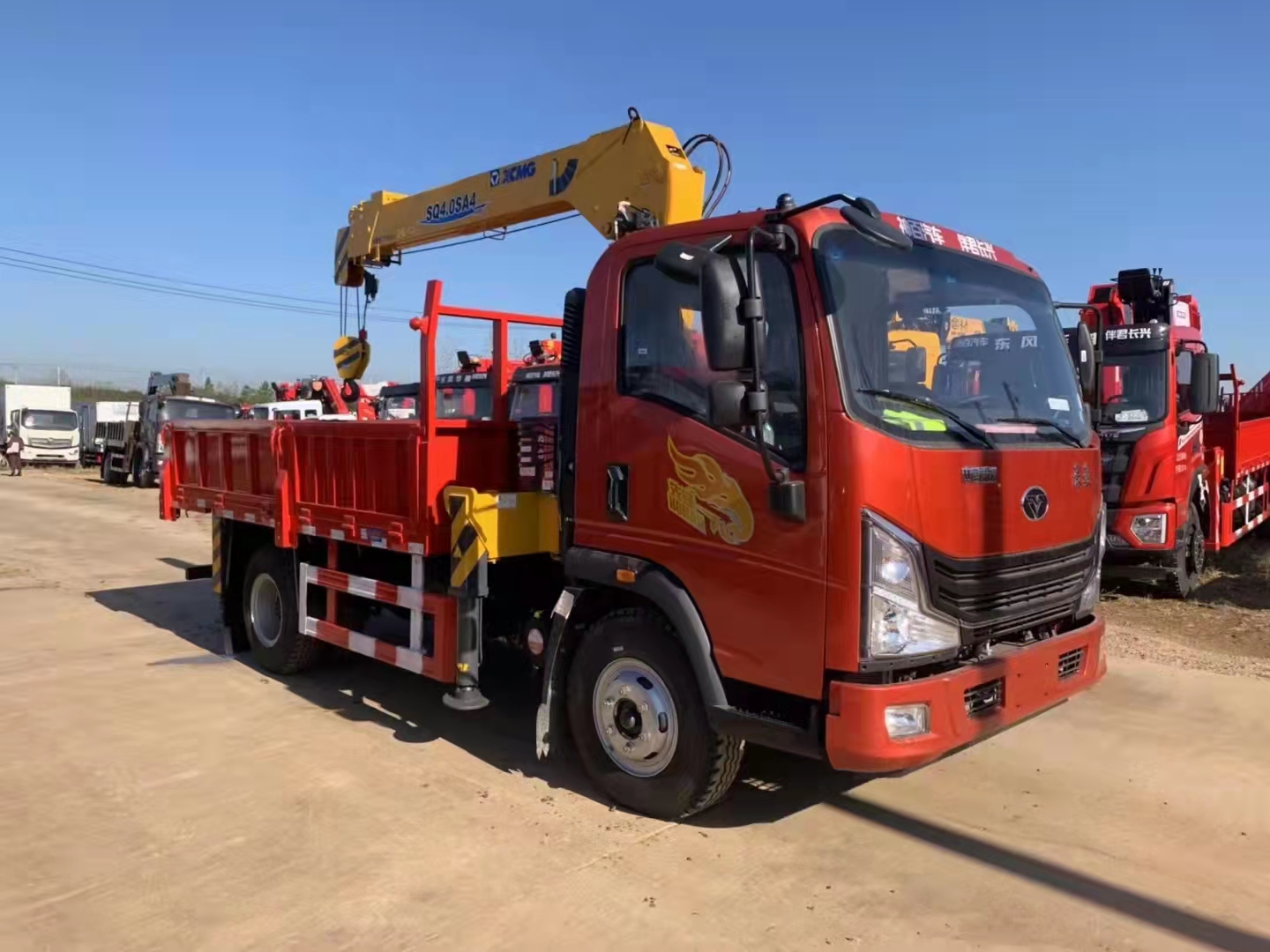 重汽5噸隨車吊 徐工吊機