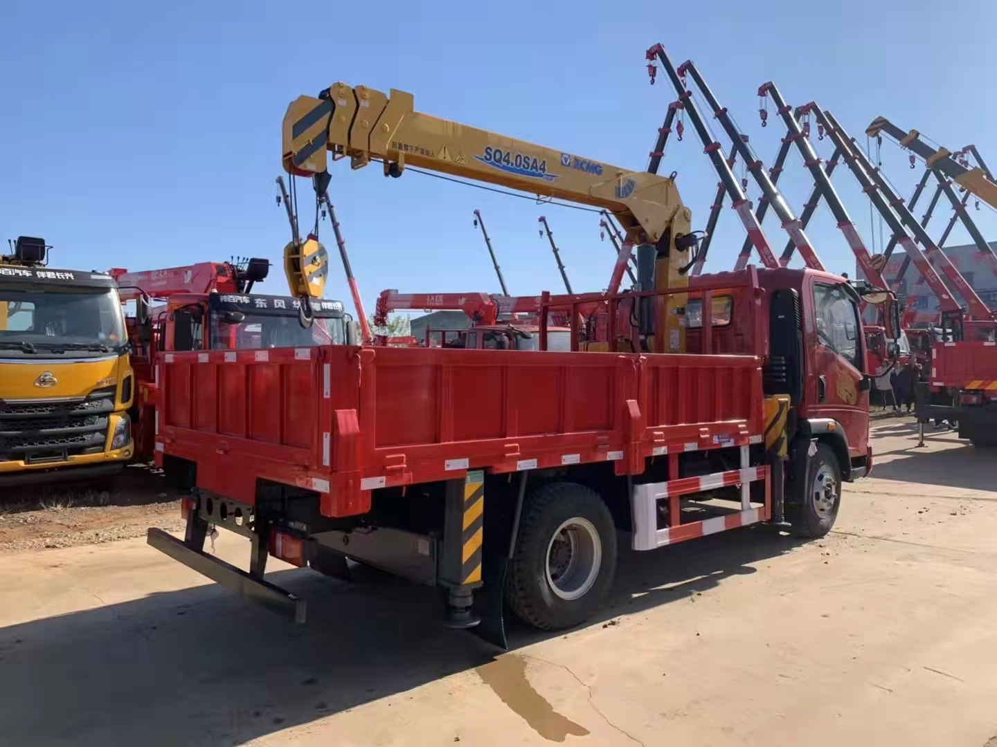 重汽5噸隨車吊 徐工吊機