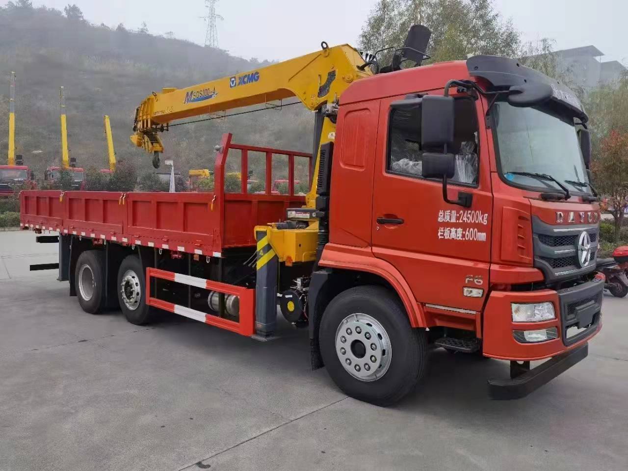 大運隨車吊徐工8噸吊機 現車降價2萬元